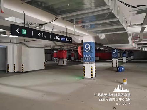 無錫交通標(biāo)線哪家最好？飛揚市政無錫車位劃線項目順利完工